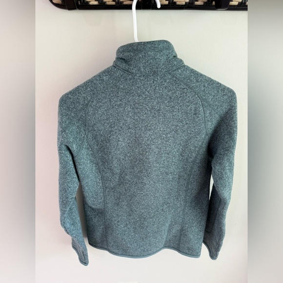 Patagonia Dark Teal Women’s Better Sweater 1/4 Zip Knitted Pullover - Small - Picture 2 of 14